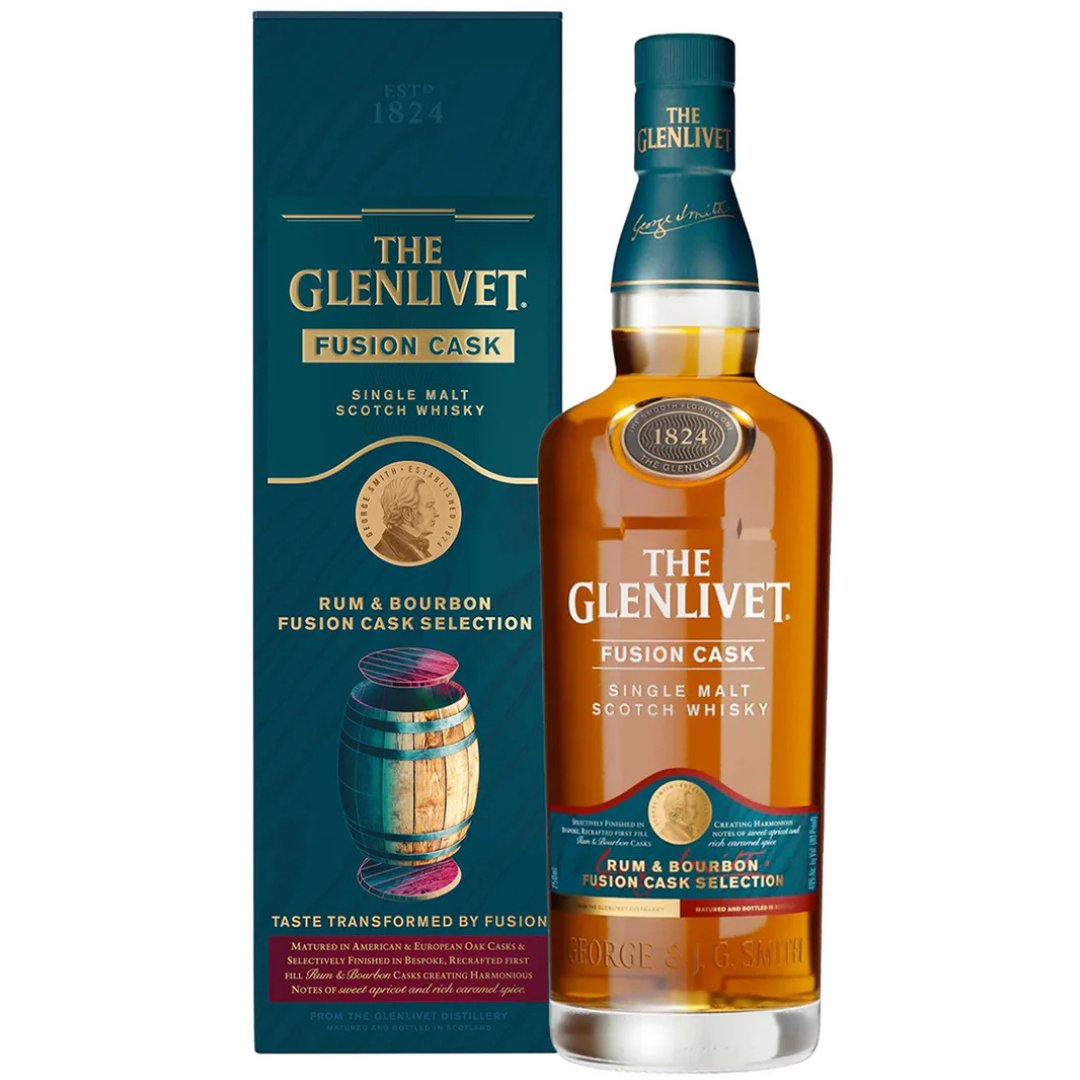 The Glenlivet Rum & Bourbon Fusion Cask Selection