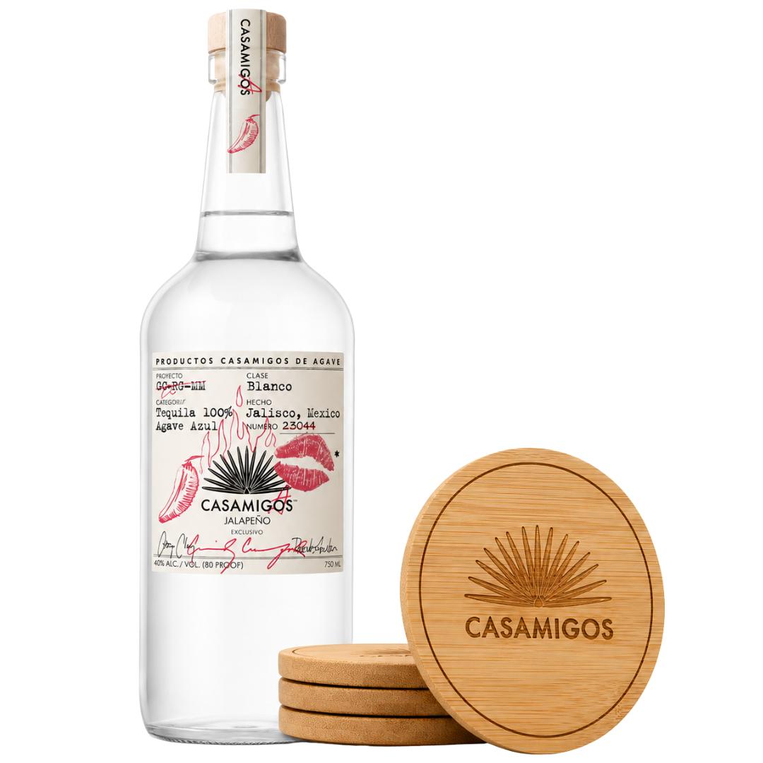 Casamigos Jalapeño - Limited Edition Release + 4 Coasters | Cape & Cane