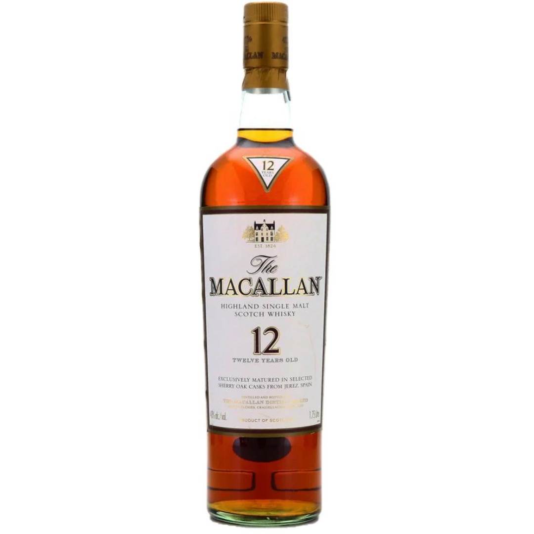 The Macallan Sherry Cask 12 Year Old 1,75L | Cape & Cane