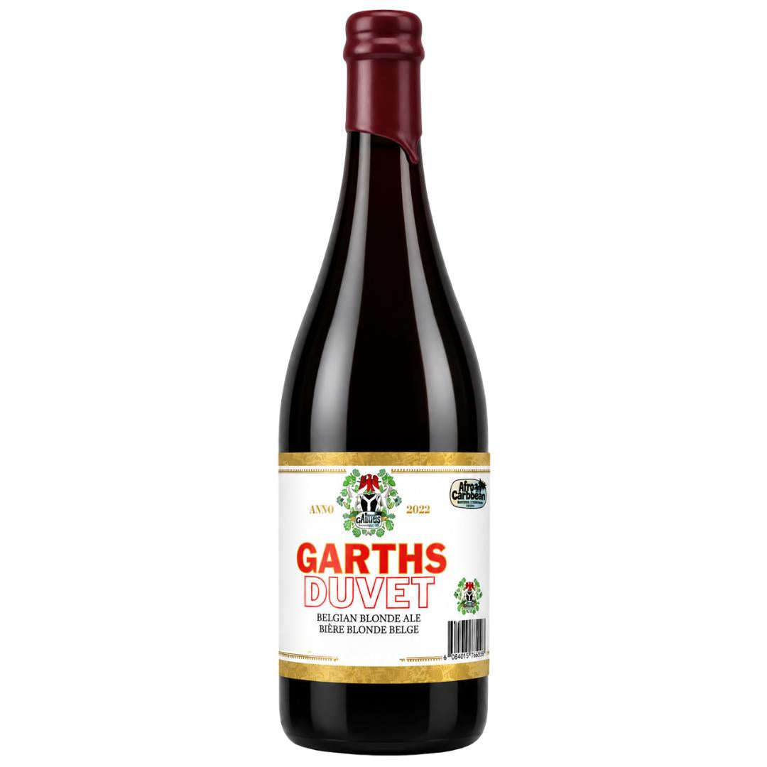 Garth's Duvet Belgian Blonde Ale by Afro Caribbean | Cape & Cane