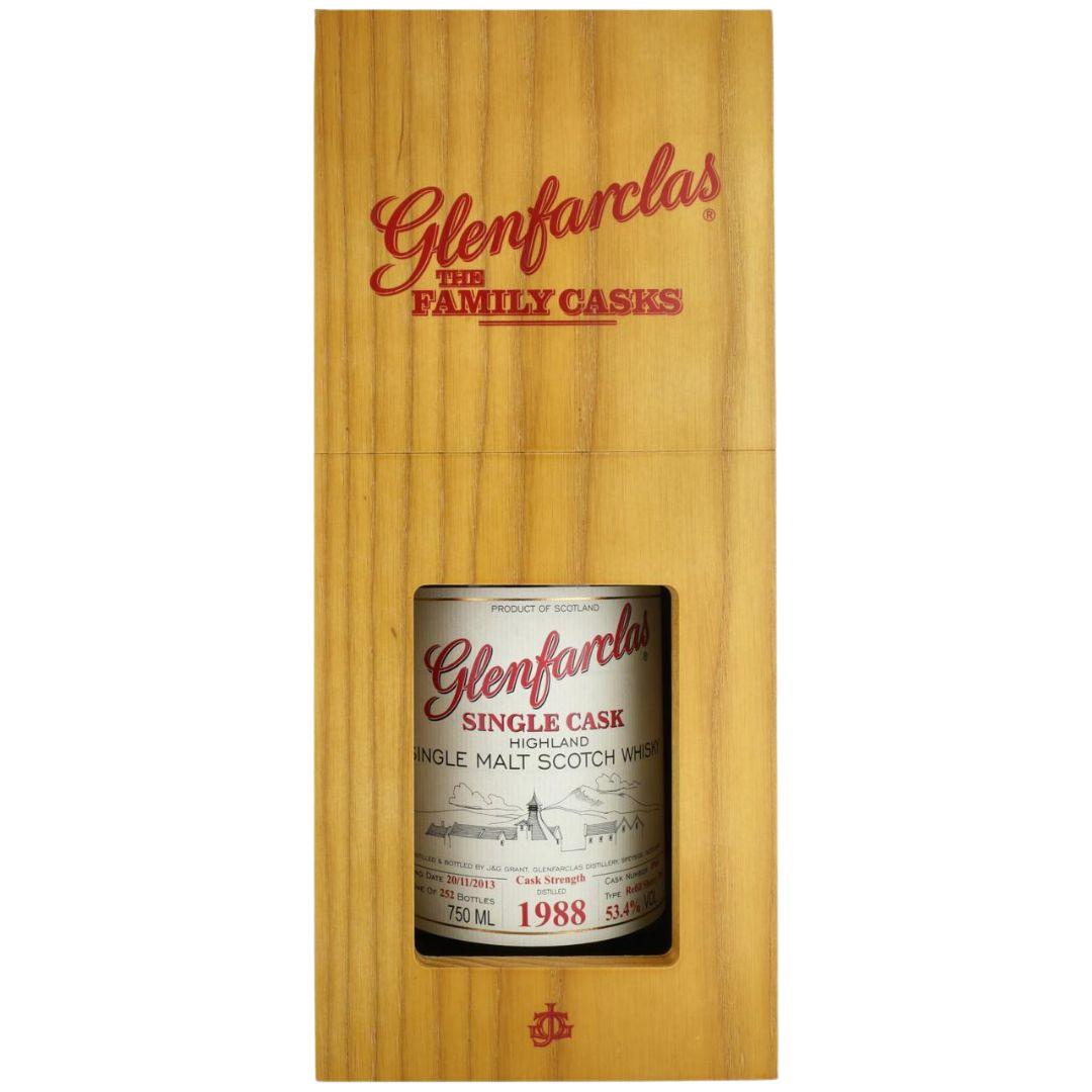 Glenfarclas 1988 Family Cask – Cask Strength #4966 | Cape & Cane