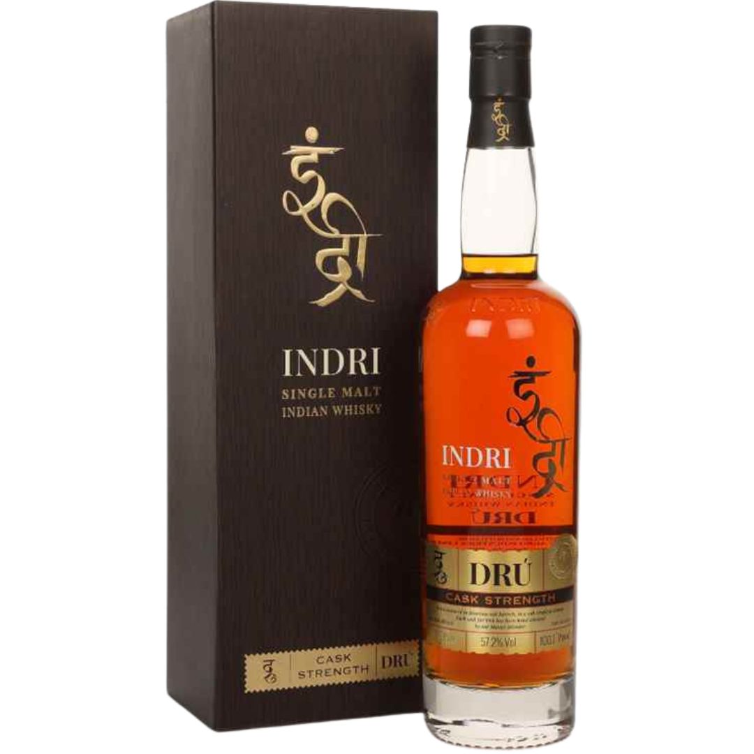 Indri Drú Cask Strength Indian Single Malt Whisky | Cape & Cane