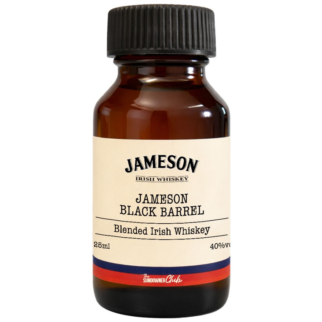 Jameson Black Barrel - 25ml Sample | Cape & Cane