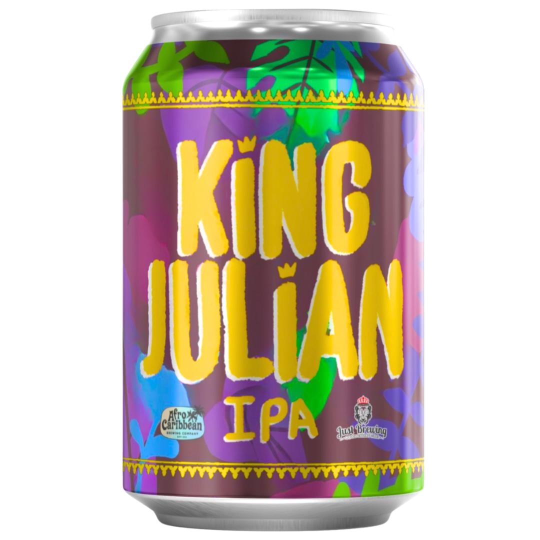 King Julian IPA by Afro Caribbean X Just Brewing Company | Cape & Cane