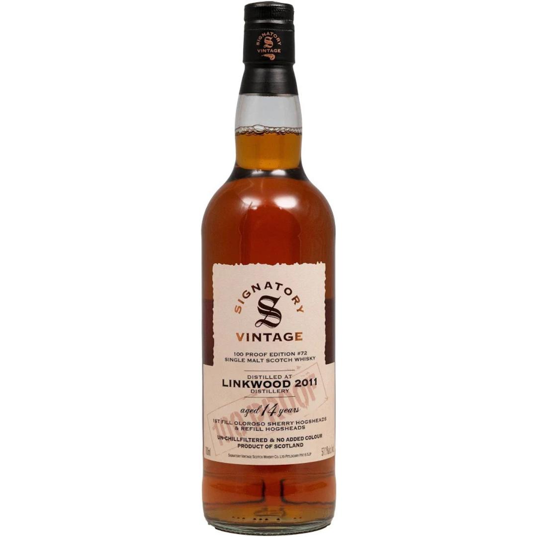 Linkwood 14 Year Old 2011 – Signatory Vintage 100 Proof Edition #72 | Cape & Cane