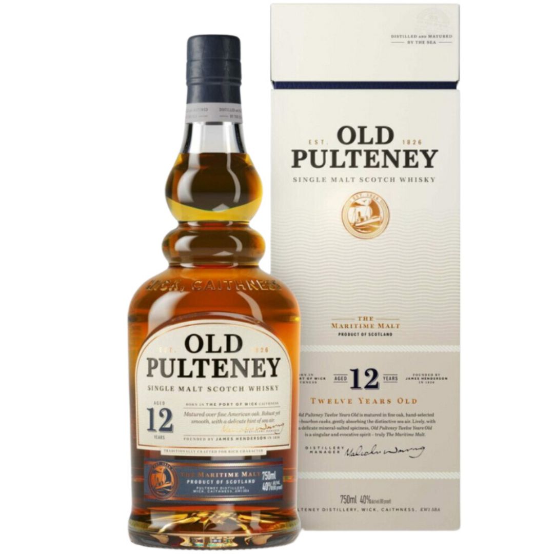 Old Pulteney 12 Year Old Single Malt Scotch Whisky | Cape & Cane