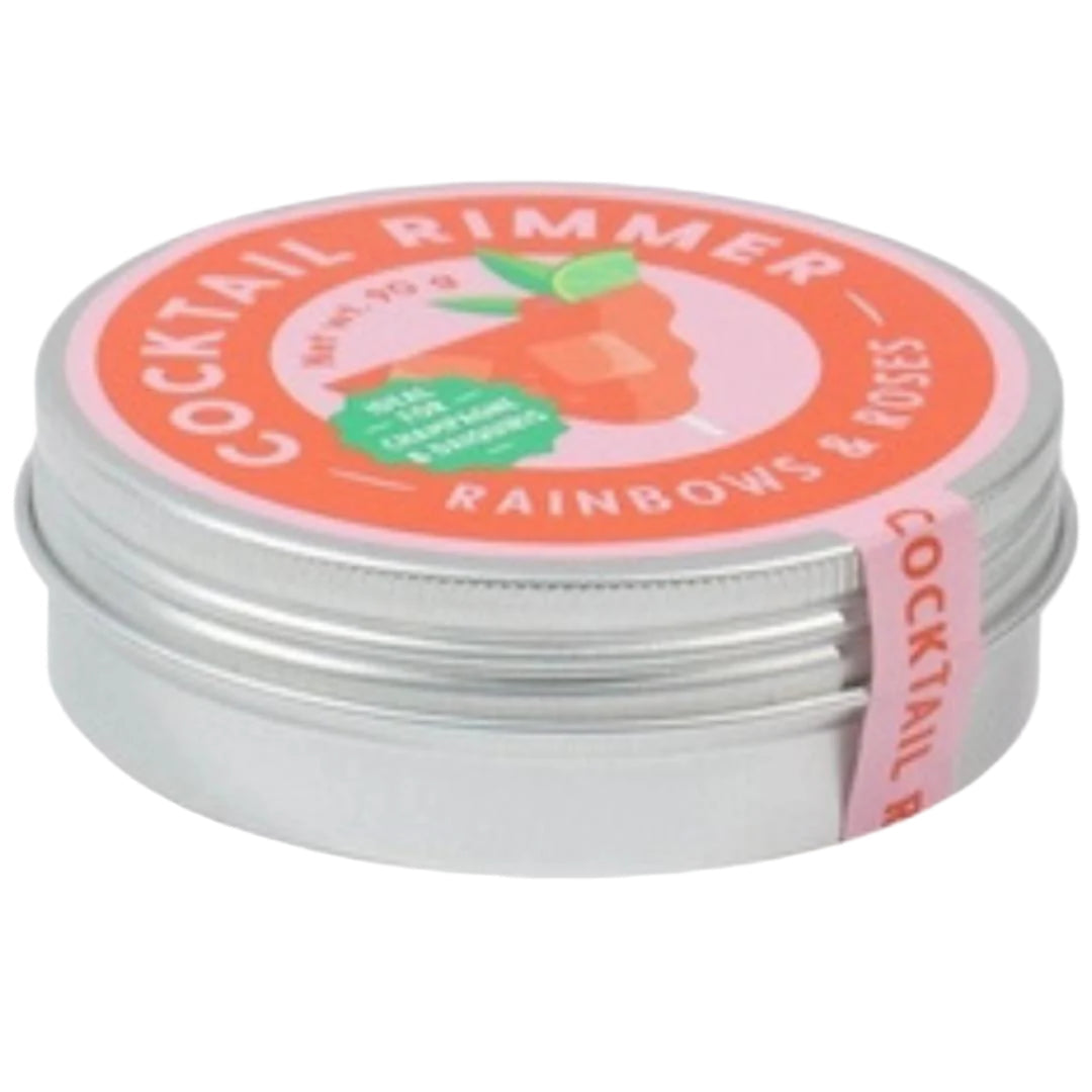 Rainbow & Roses Rimming Tin | Cape & Cane