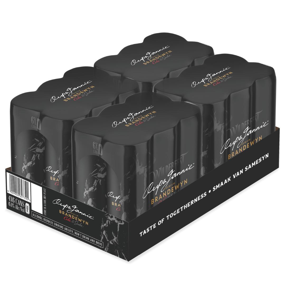 Wildebeest Oom Jannie Brandewyn Cola & Soda - Cape & Cane2