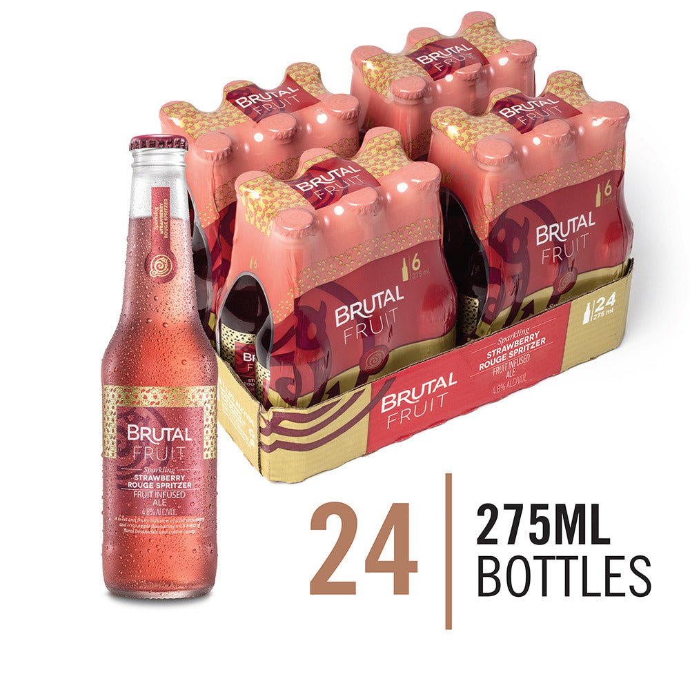Brutal Fruit Strawberry Rouge 275ml | Cape & Cane