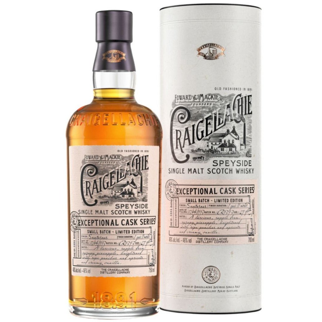 Craigellachie 27 Year Old - Exceptional Cask Series | Cape & Cane