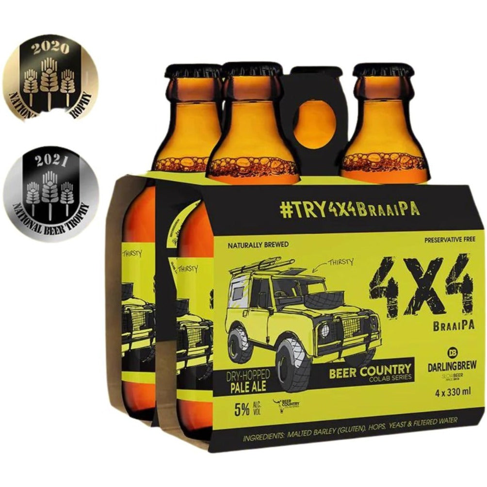 4x4 Braai PA Dry-Hopped Pale Ale by Darling Brew | Cape & Cane