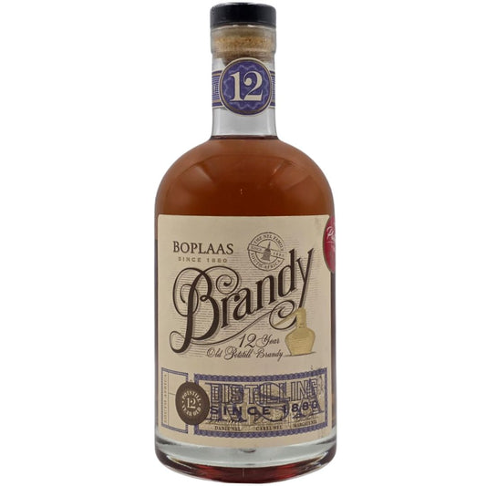 Boplaas 12 Year Old Potstill Brandy | Cape & Cane