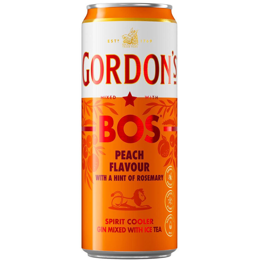 Gordon’s & Ice Tea Peach 300ml | Cape & Cane