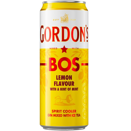 Gordon’s & Ice Tea Zesty Lemon 300ml | Cape & Cane