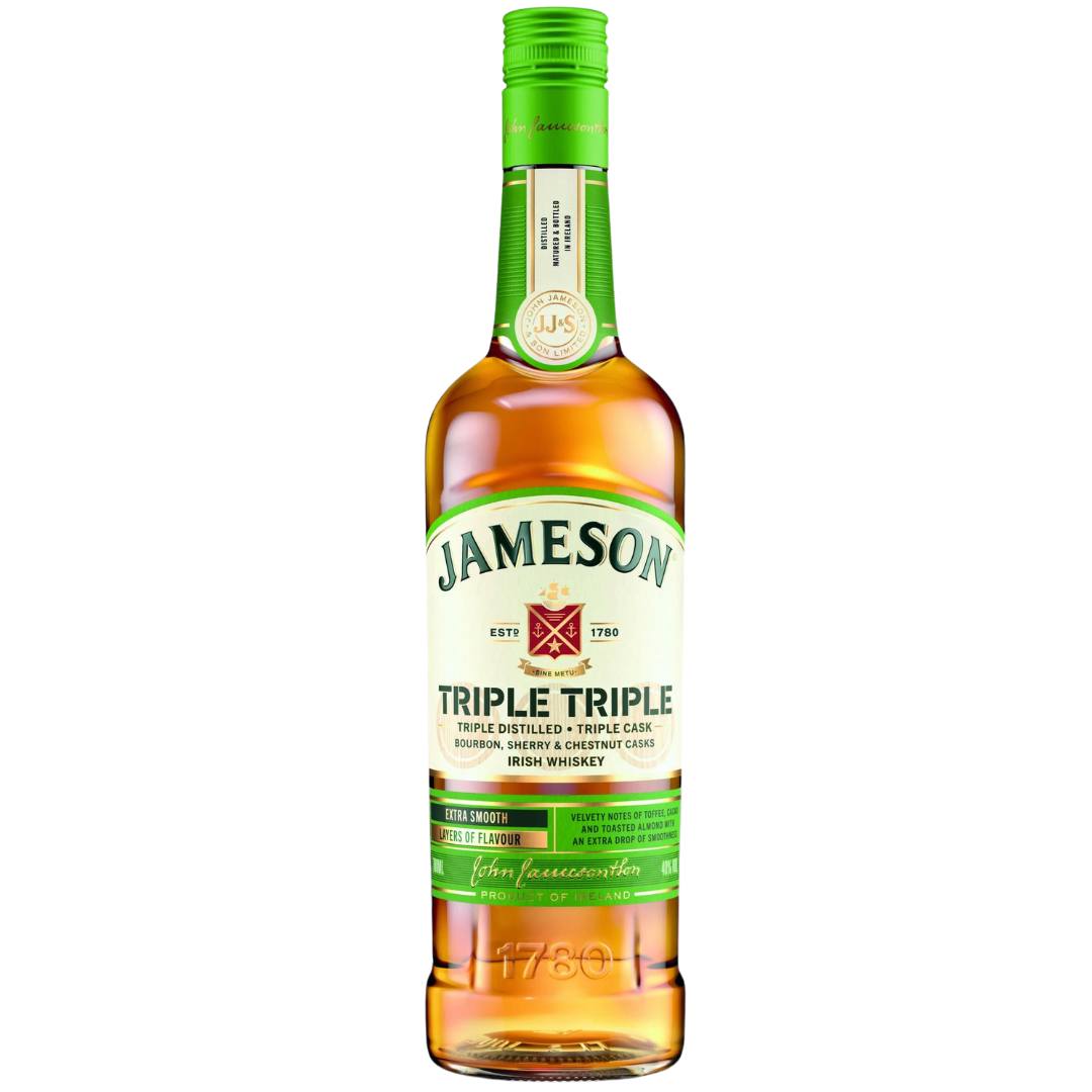 Jameson Triple Triple 750ml | Cape & Cane