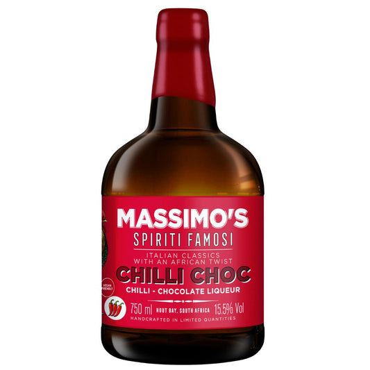 Massimo's Spiriti Famosi Chilli Choc Liqueur | Cape & Cane