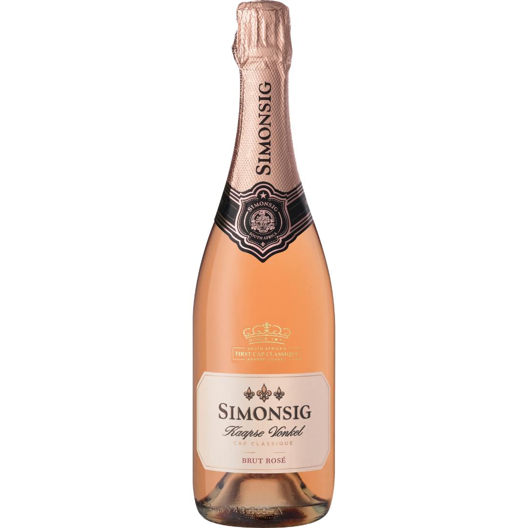 Simonsig Kaapse Vonkel Brut Rosé | Cape & Cane