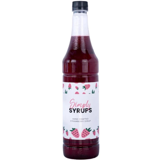 Simply Syrups Strawberry Syrup | Cape & Cane