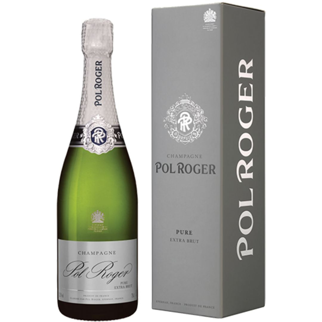 Pol Roger Pure Extra Brut Non-Vintage (Gift Box) | Cape & Cane