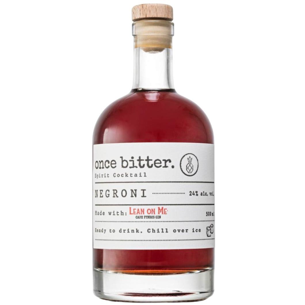 Negroni - Once Bitter Spirit Cocktails | Cape & Cane