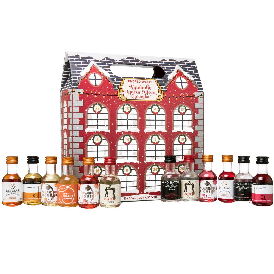 South African Gin & Liqueur Advent Calendar house