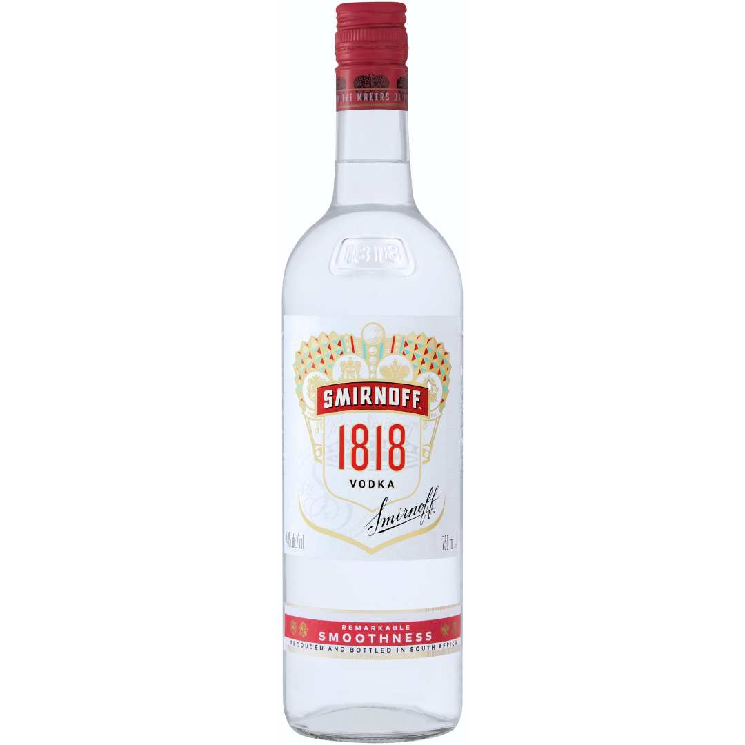 Smirnoff 1818 Original Vodka | Cape & Cane