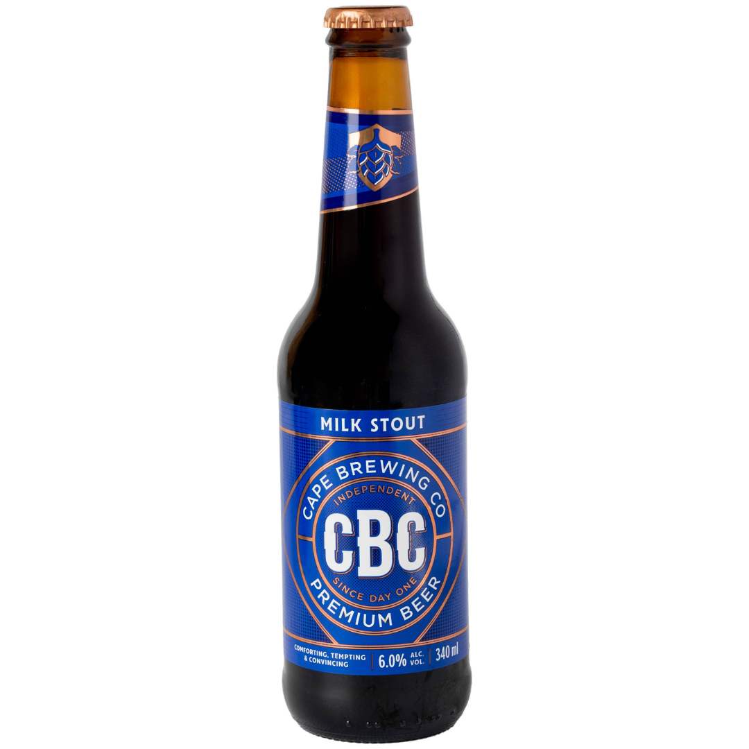 CBC Milk Stout 340ml | Cape & Cane