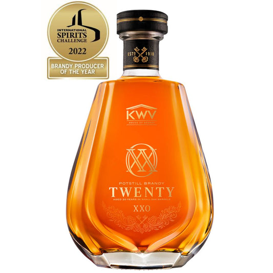 KWV 20 Year Old Brandy 750ml | Cape & Cane