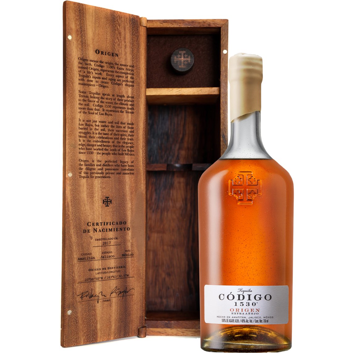 Codigo 1530 Extra Anejo “Origin” | Cape & Cane