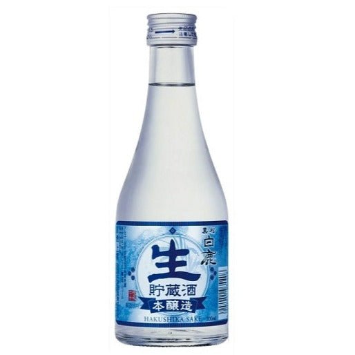 Hakushika Honjozo Namachozoshu Sake 300ml | Cape & Cane