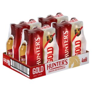 Hunters Gold Cider 330ml | Cape & Cane