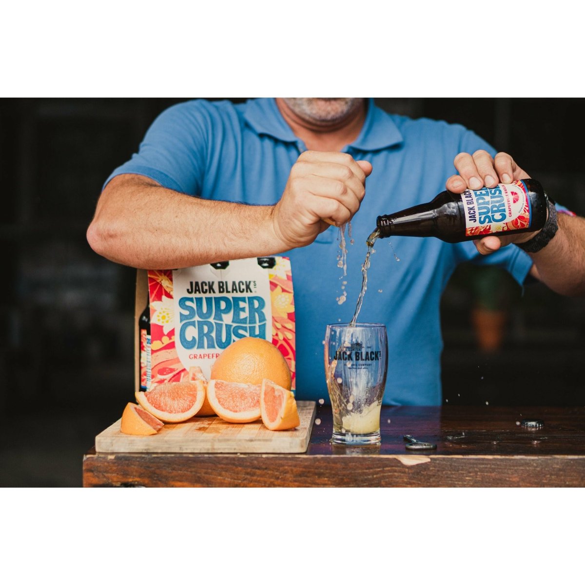 Jack Black's Super Crush Grapefruit Radler 340ml | Cape & Cane