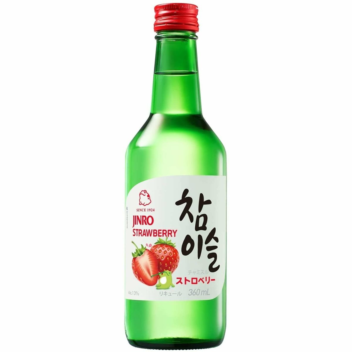 Jinro Jamonheiseul Strawberry Soju | Cape & Cane