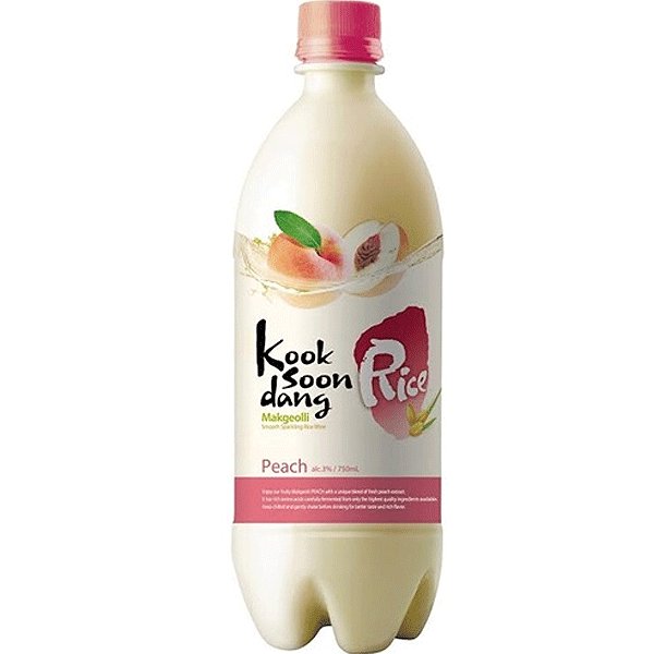 Kooksoondang Makgeolli Peach Flavour 750ml | Cape & Cane