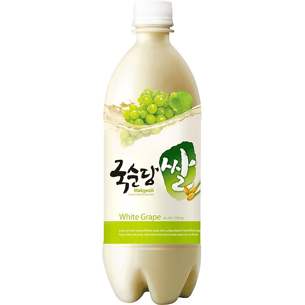 Kooksoondang Makgeolli White Grape Flavour 750ml | Cape & Cane