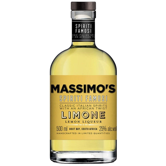 Massimos Limone 500ml | Cape & Cane